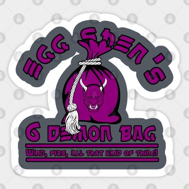 6 demon bag Sticker by SuperEdu